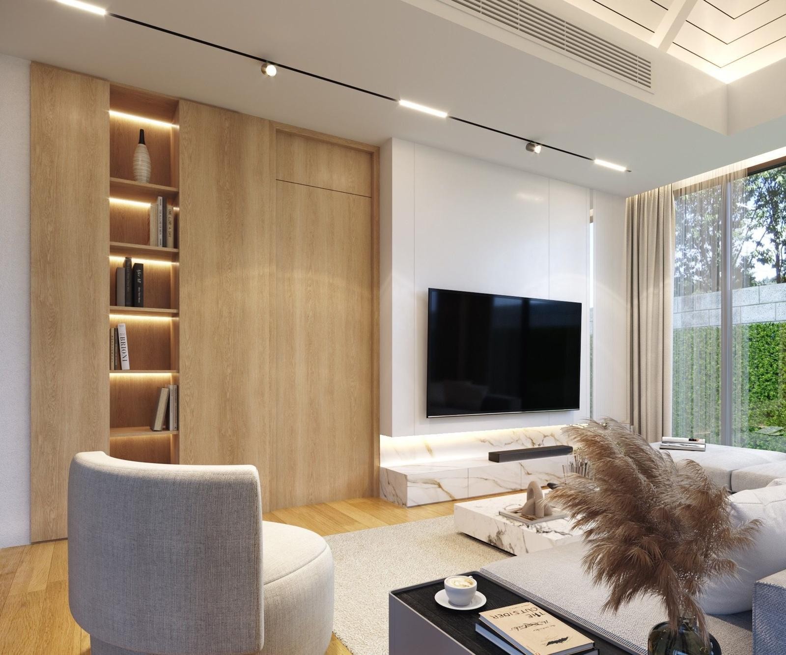Interior view of Brand New 5-Bedroom Standalone Villa Near Boat Avenue for Sale