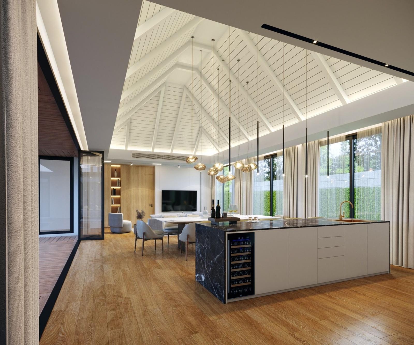 Interior view of Brand New 5-Bedroom Standalone Villa Near Boat Avenue for Sale