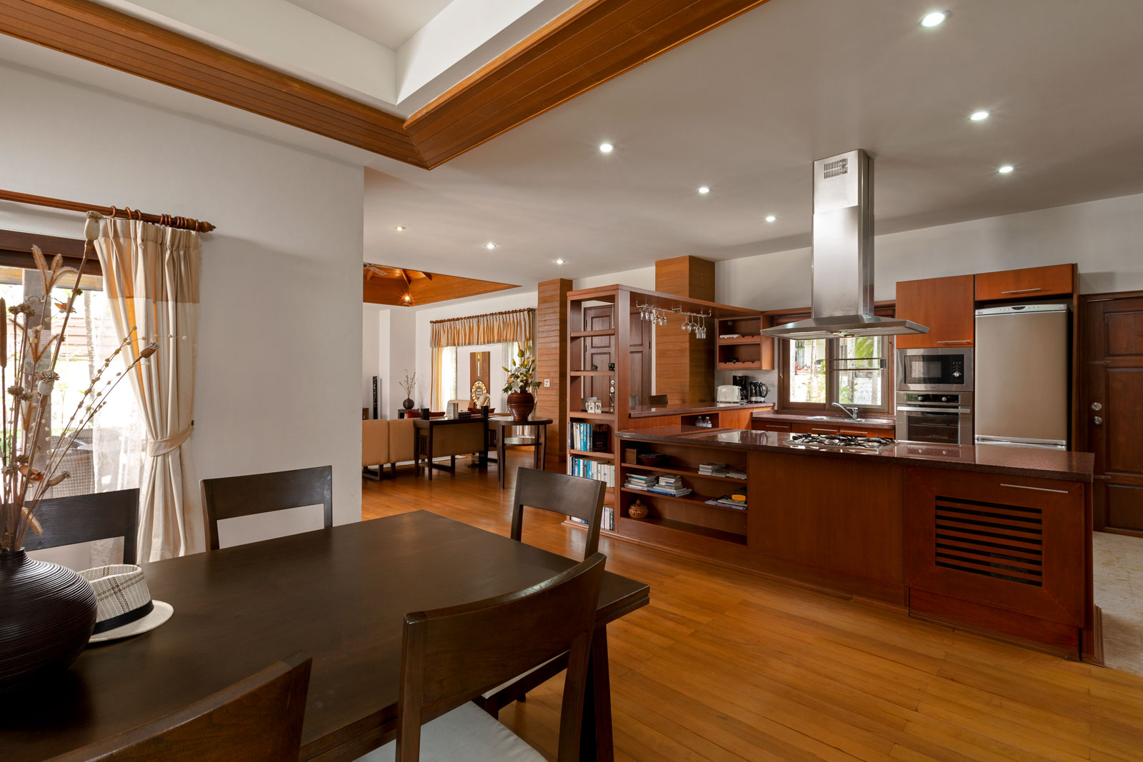 Exterior view of 4-Bedroom Sujika Gardens Pool Villa for Sale in Cherngtalay - Recently Renovated - Excellent Condition