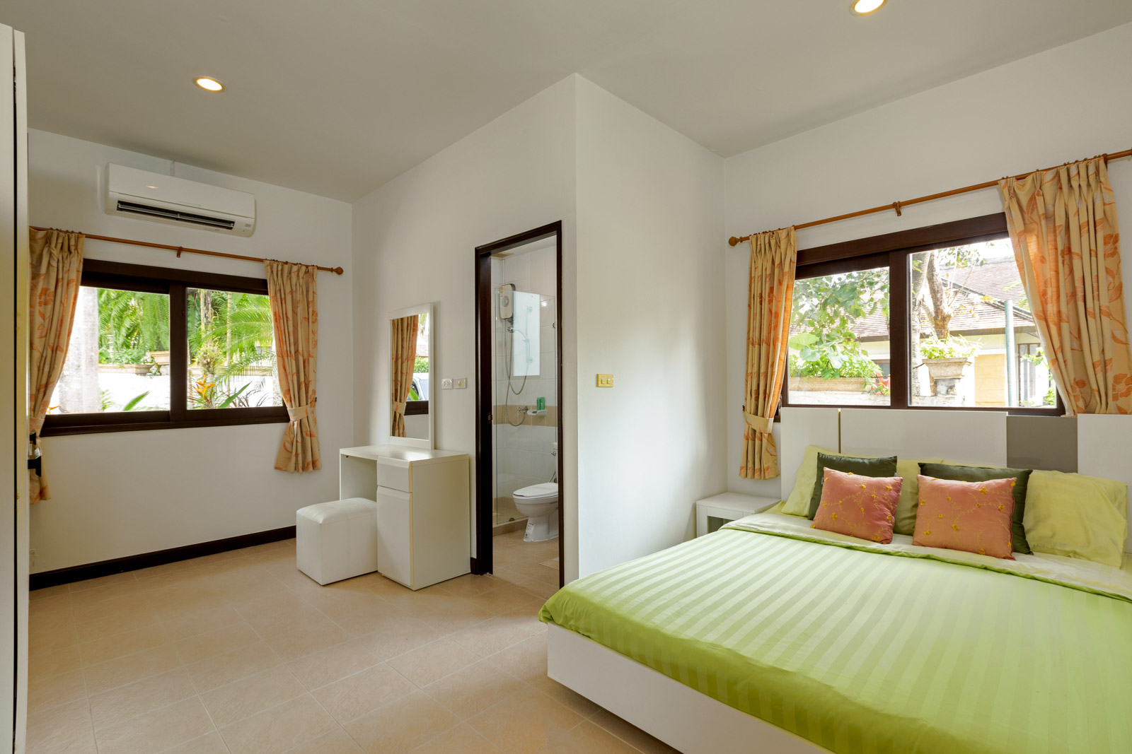 Exterior view of 4-Bedroom Sujika Gardens Pool Villa for Sale in Cherngtalay - Recently Renovated - Excellent Condition