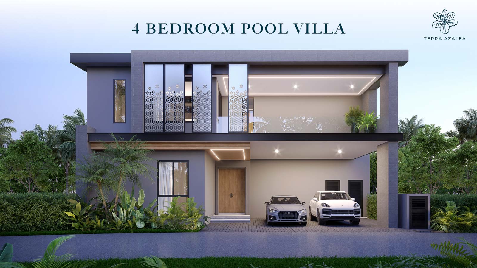 Exterior view of 4-Bedroom Pool Villa for Sale in Terra Azalea Villas, Phuket