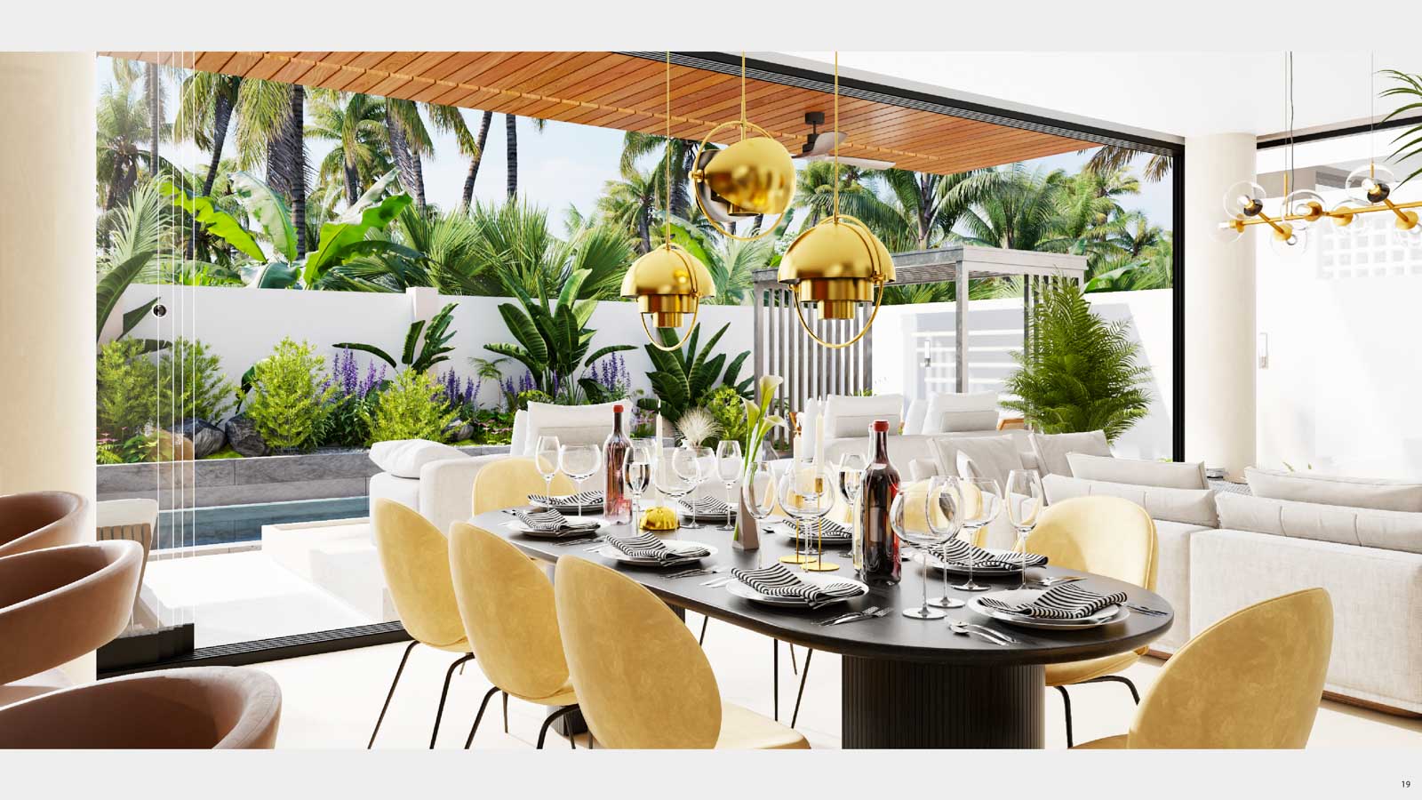 Interior view of 4-Bedroom Pool Villa for Sale in Terra Azalea Villas, Phuket