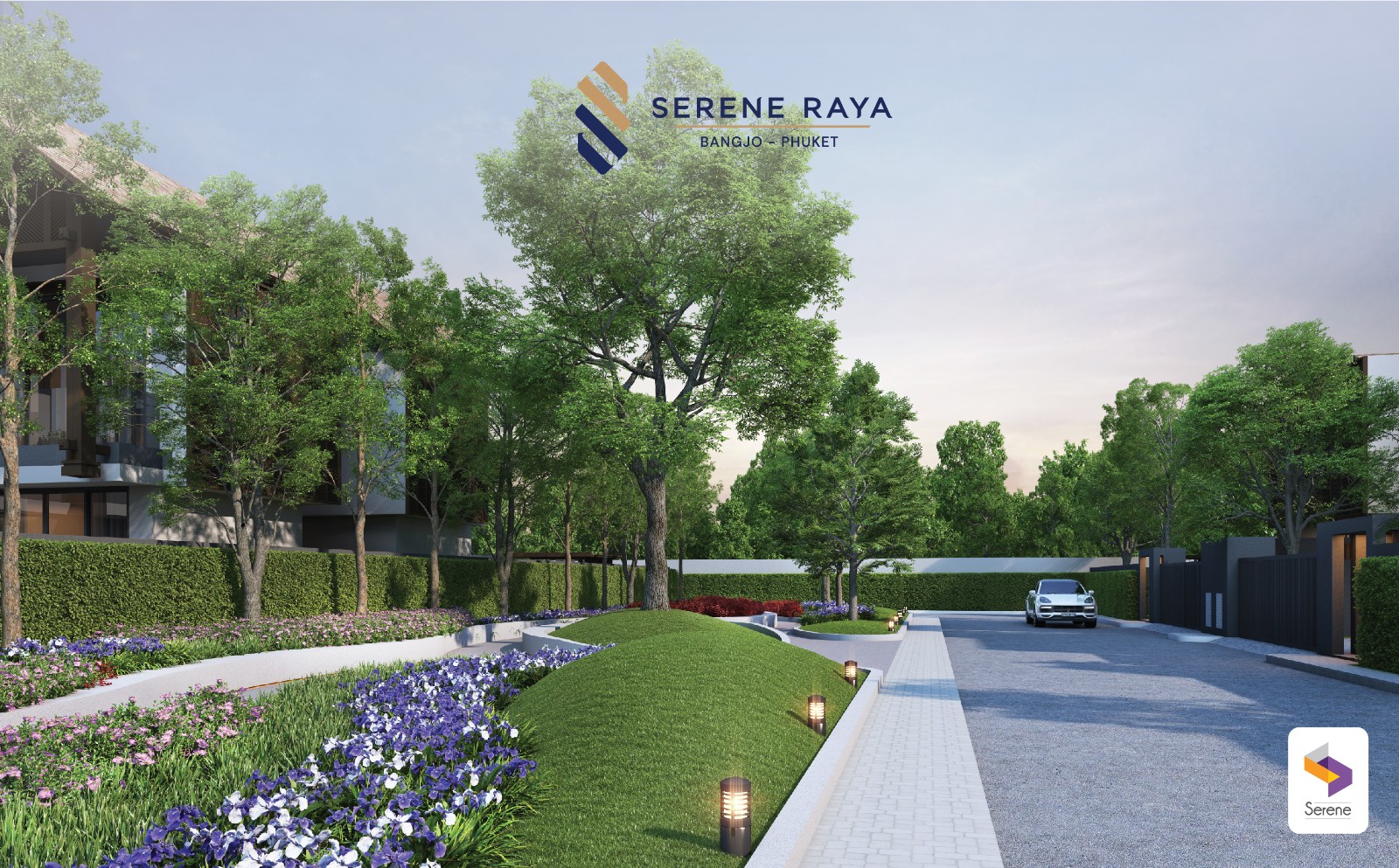 Interior view of Serene Raya Bangjo - 4 Bedroom Contemporary Thai Style Luxury Villas