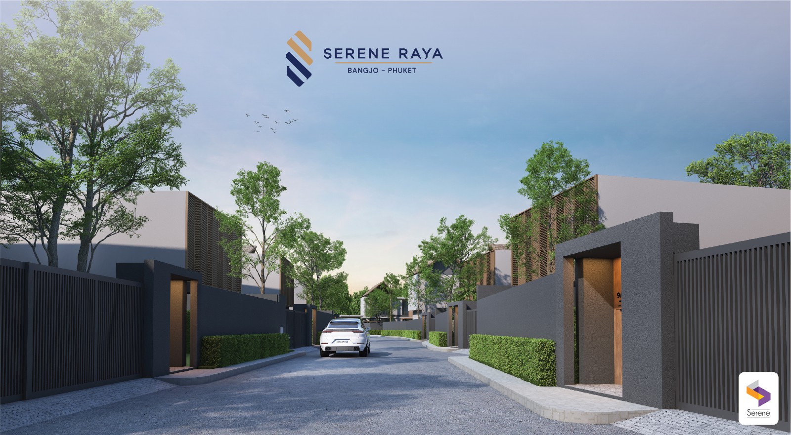 Interior view of Serene Raya Bangjo - 4 Bedroom Contemporary Thai Style Luxury Villas