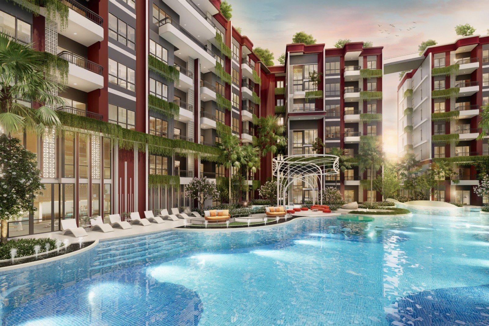 Interior view of SOLD OUT: Standard 2 Bedroom Condo for Sale at The Title Artrio Condominium