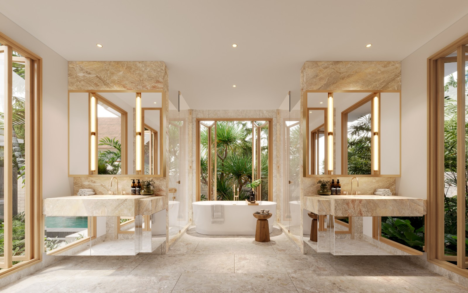 Interior view of 3 Bedroom Private Pool Villa at The Tales Bangjo – Chapter One