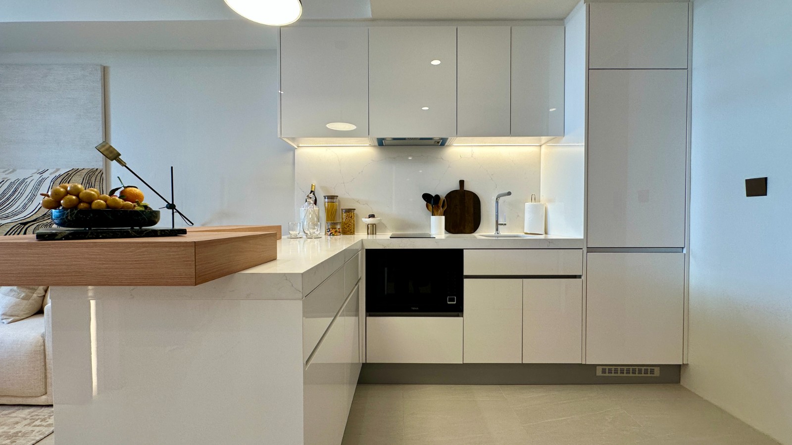 Interior view of One Bedroom Apartment for Sale at Siamese Bangtao Condominium Project