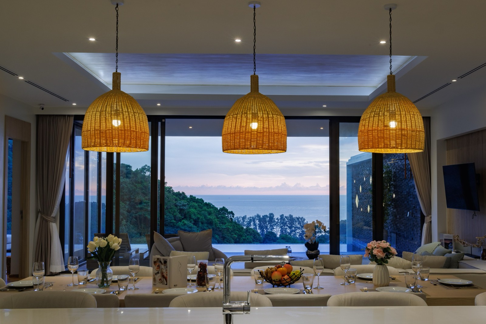 Interior view of 4 Bedroom Sea View Condo with Private Pool at Exclusive Sky, Kamala - 5% Guaranteed ROI for 5 Years
