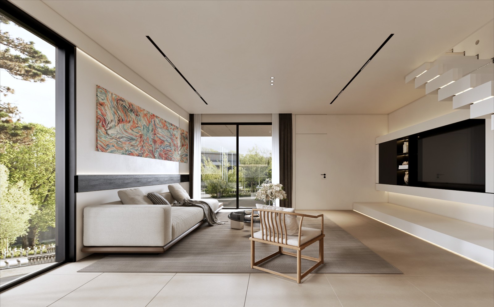 Interior view of 3 Bedroom Semi-Detached House for Sale at College Villas Phase 2 in Thalang