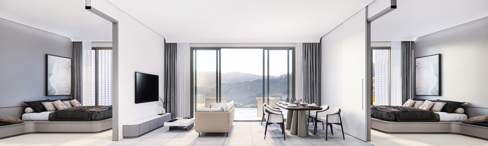 2-Bedroom Mountain View Penthouse with Private Pool - The Element by Anocha, Kamala, Phuket - Photo 3