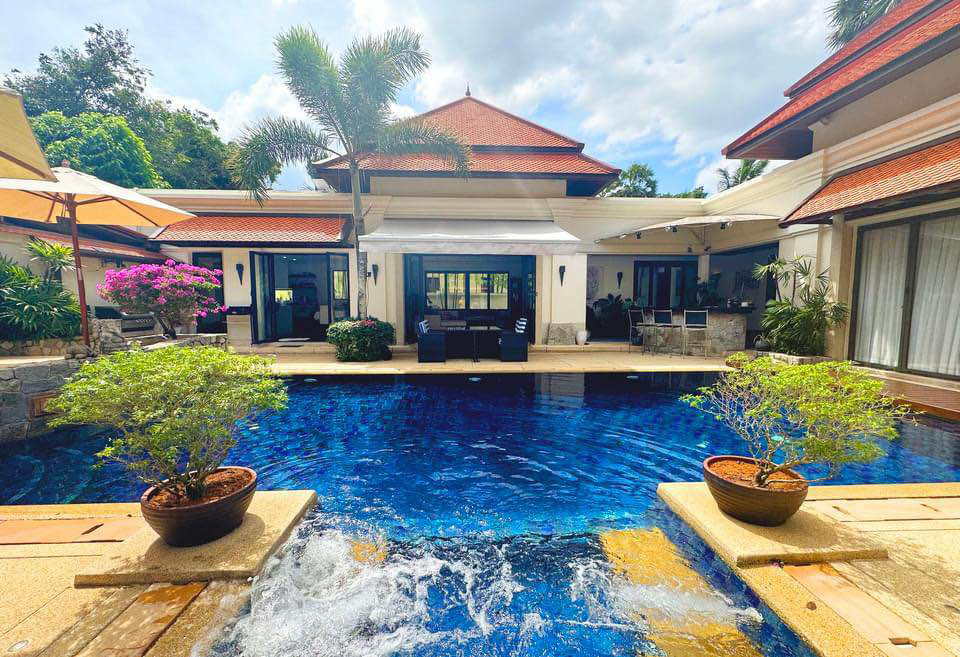 Luxury 5 bedroom Tuscan Villa in Sai Taan for Sale - Near Bangtao Beach & Boat Avenue