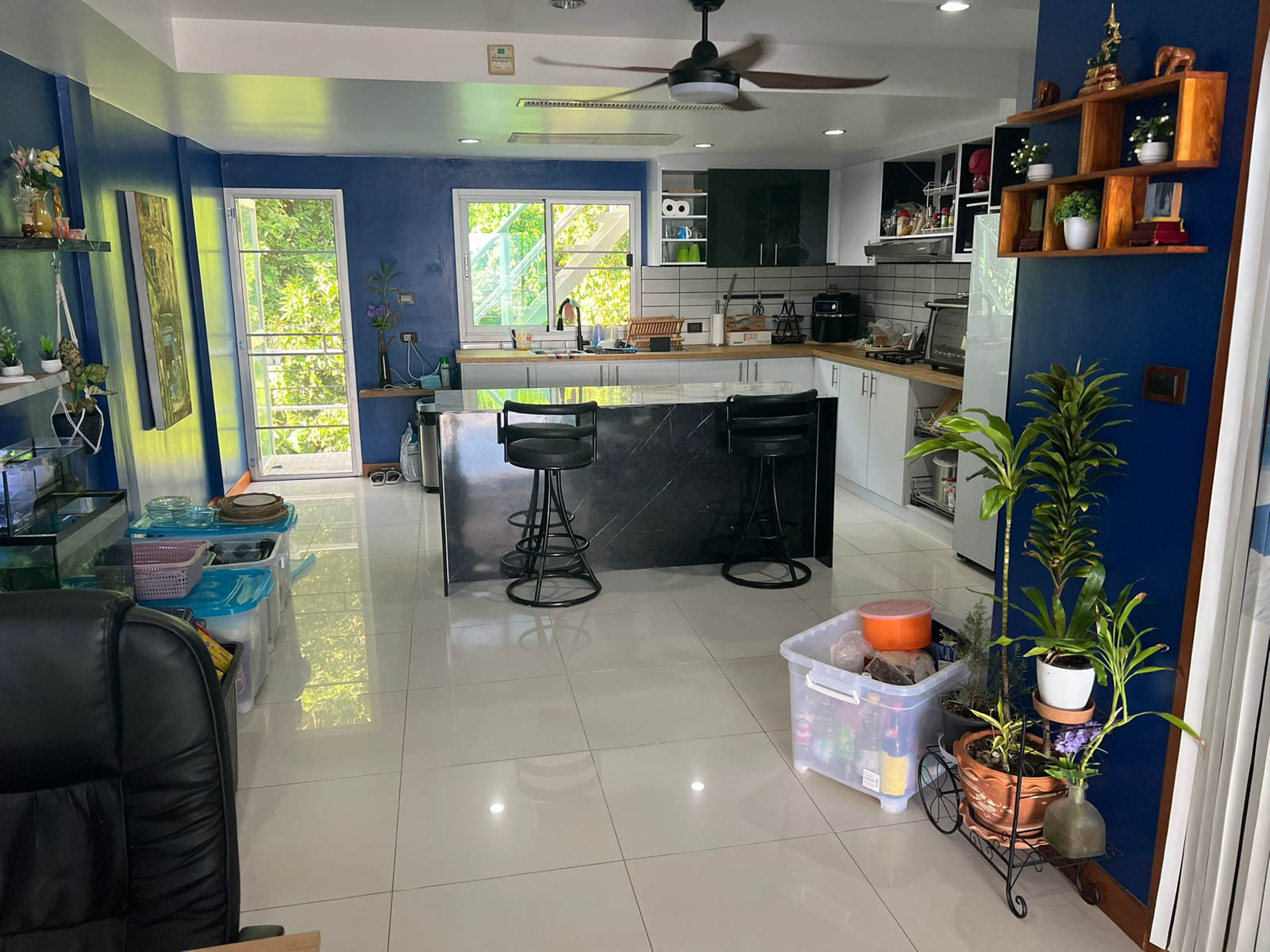 View from Sea View Apartment for Sale in Andaman Hills, Patong - Rooftop Terrace - Good Rental Returns