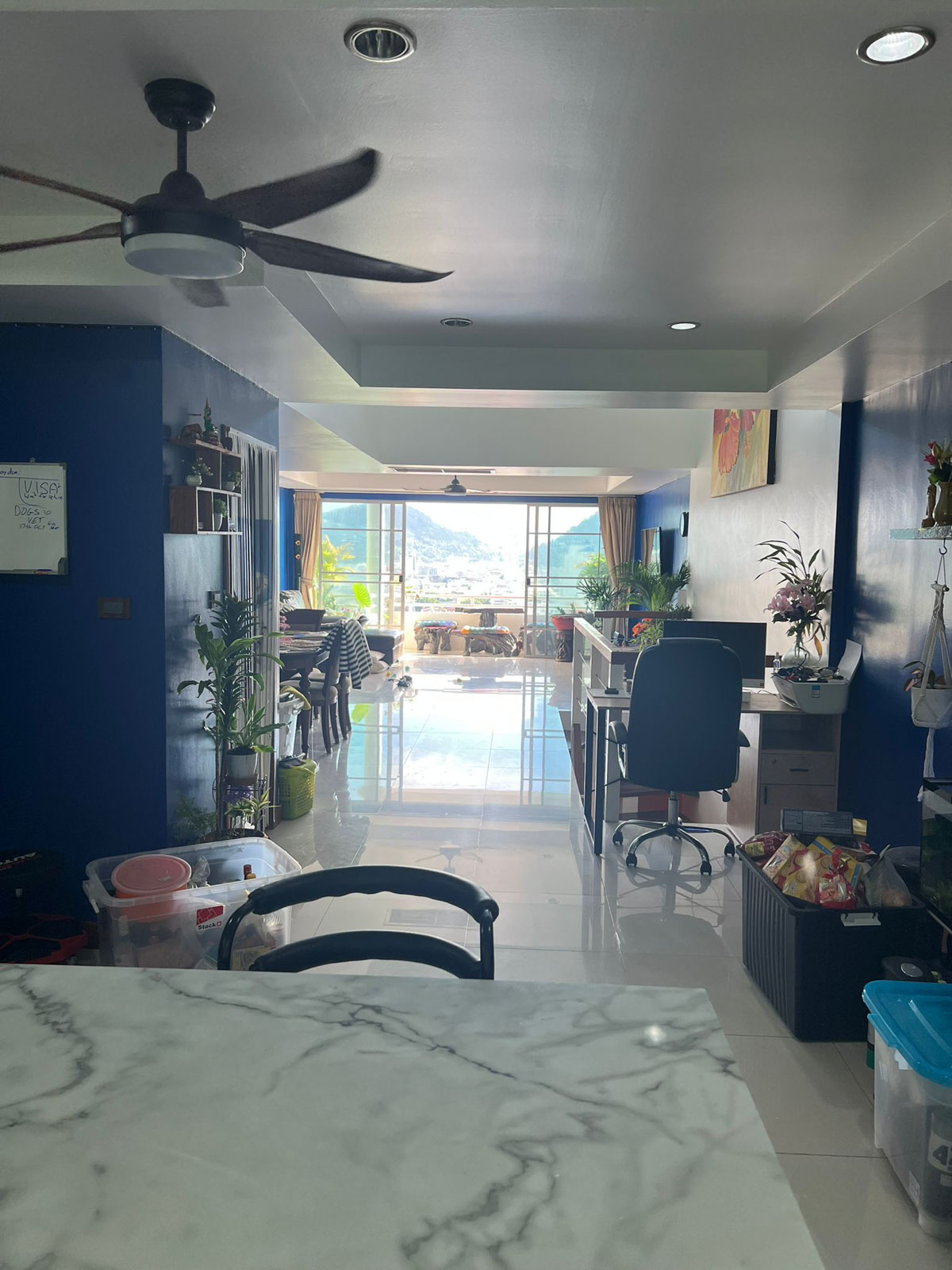 View from Sea View Apartment for Sale in Andaman Hills, Patong - Rooftop Terrace - Good Rental Returns