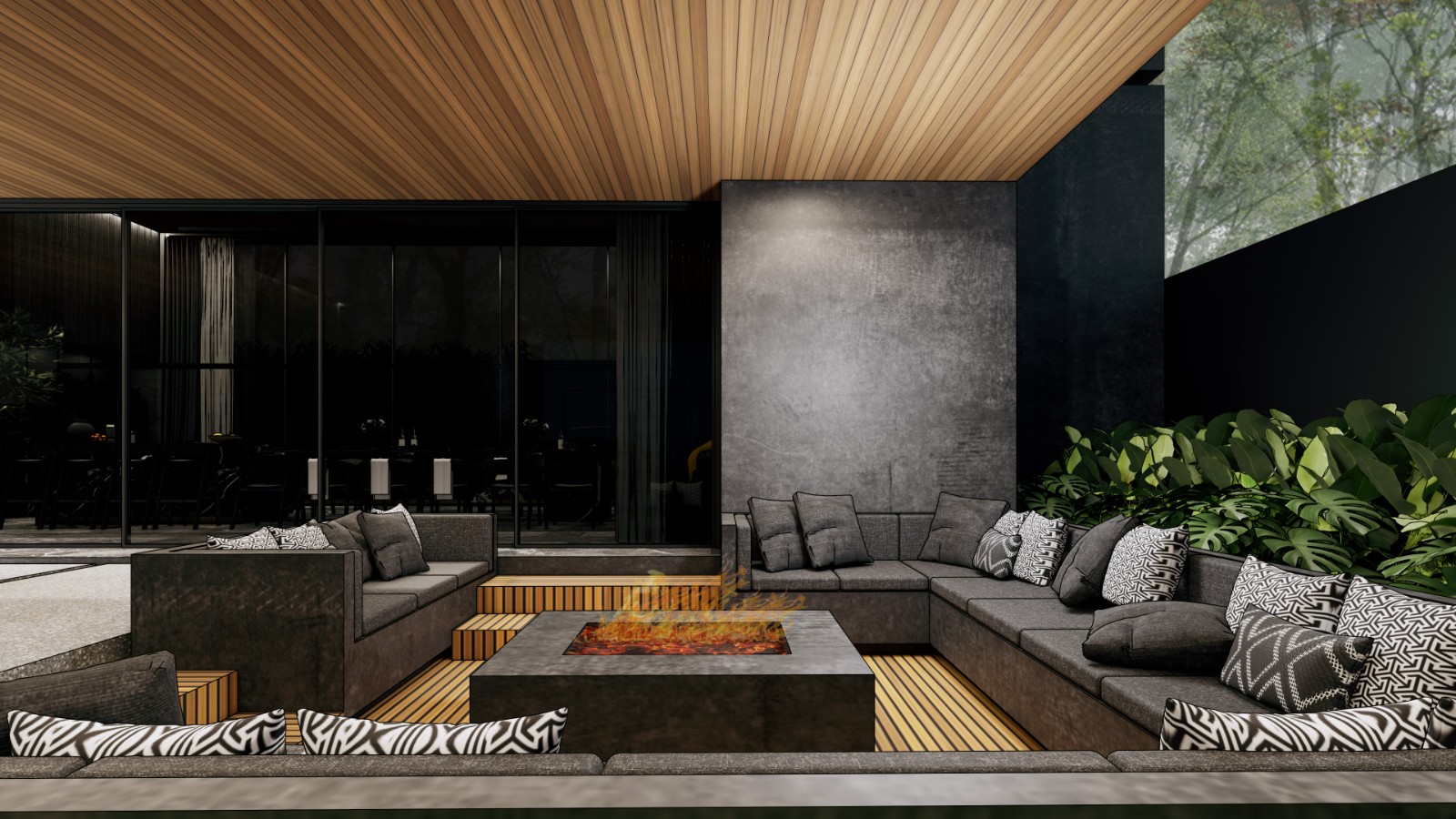 Interior view of 5 Bedroom Contemporary Wallaya Qnity Villa Type A for Sale