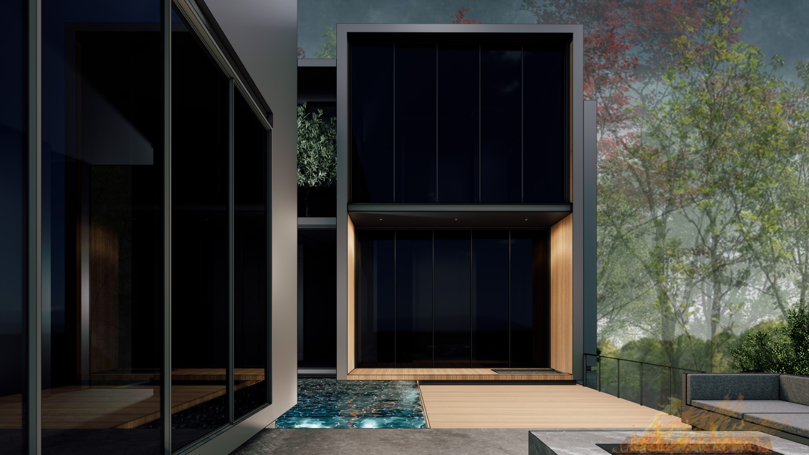 Interior view of 5 Bedroom Contemporary Wallaya Qnity Villa Type A for Sale
