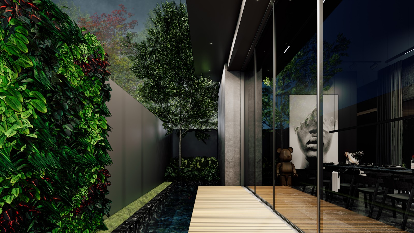 Interior view of 5 Bedroom Contemporary Wallaya Qnity Villa Type A for Sale