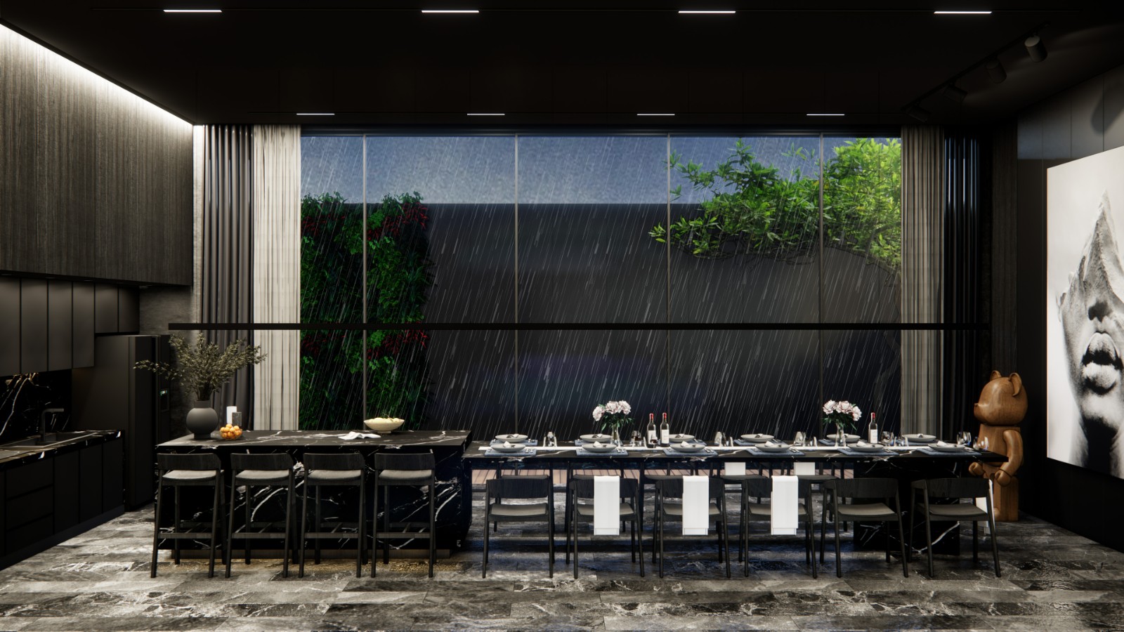 Interior view of 5 Bedroom Contemporary Wallaya Qnity Villa Type A for Sale