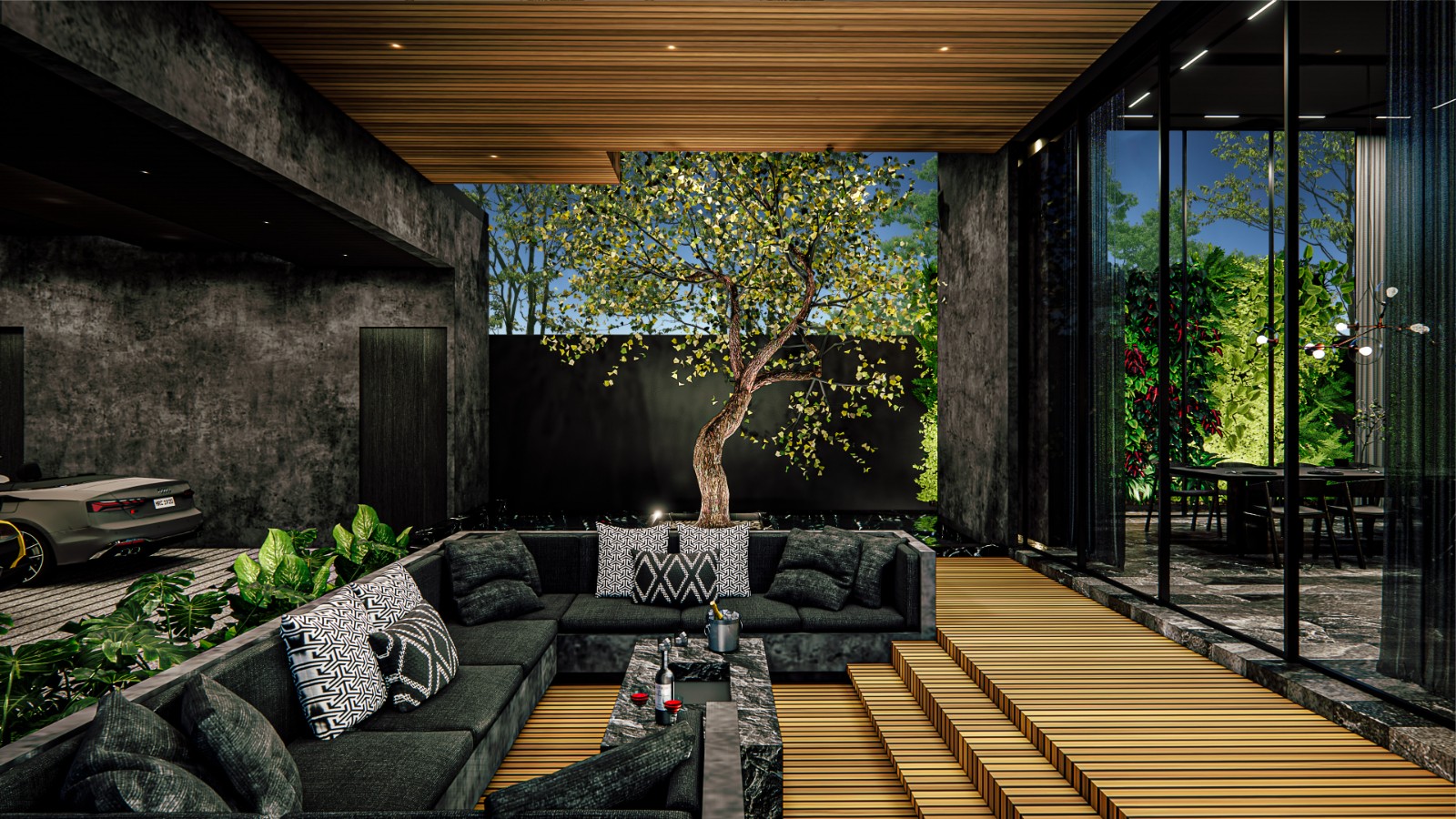 Interior view of 3 Bedroom Ultra Luxurious Wallaya Qnity Villa Type B for Sale