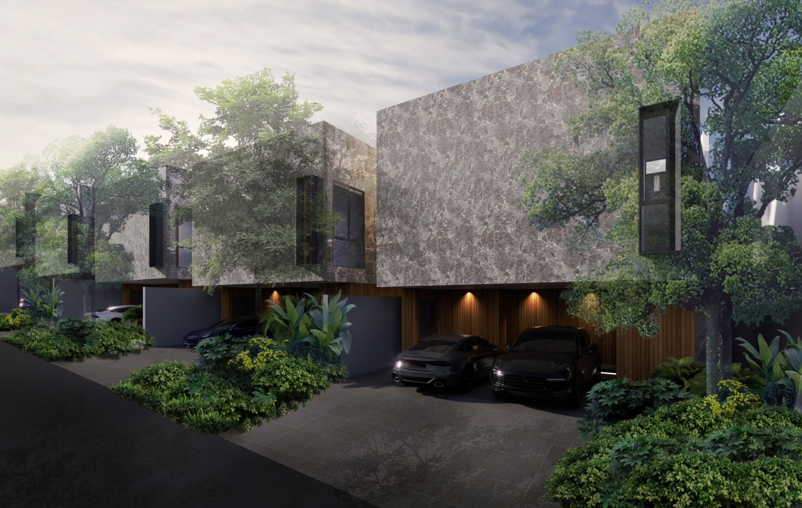 Interior view of 4 Bedroom Modern Pool Villas at Wallaya Hill, Kamala