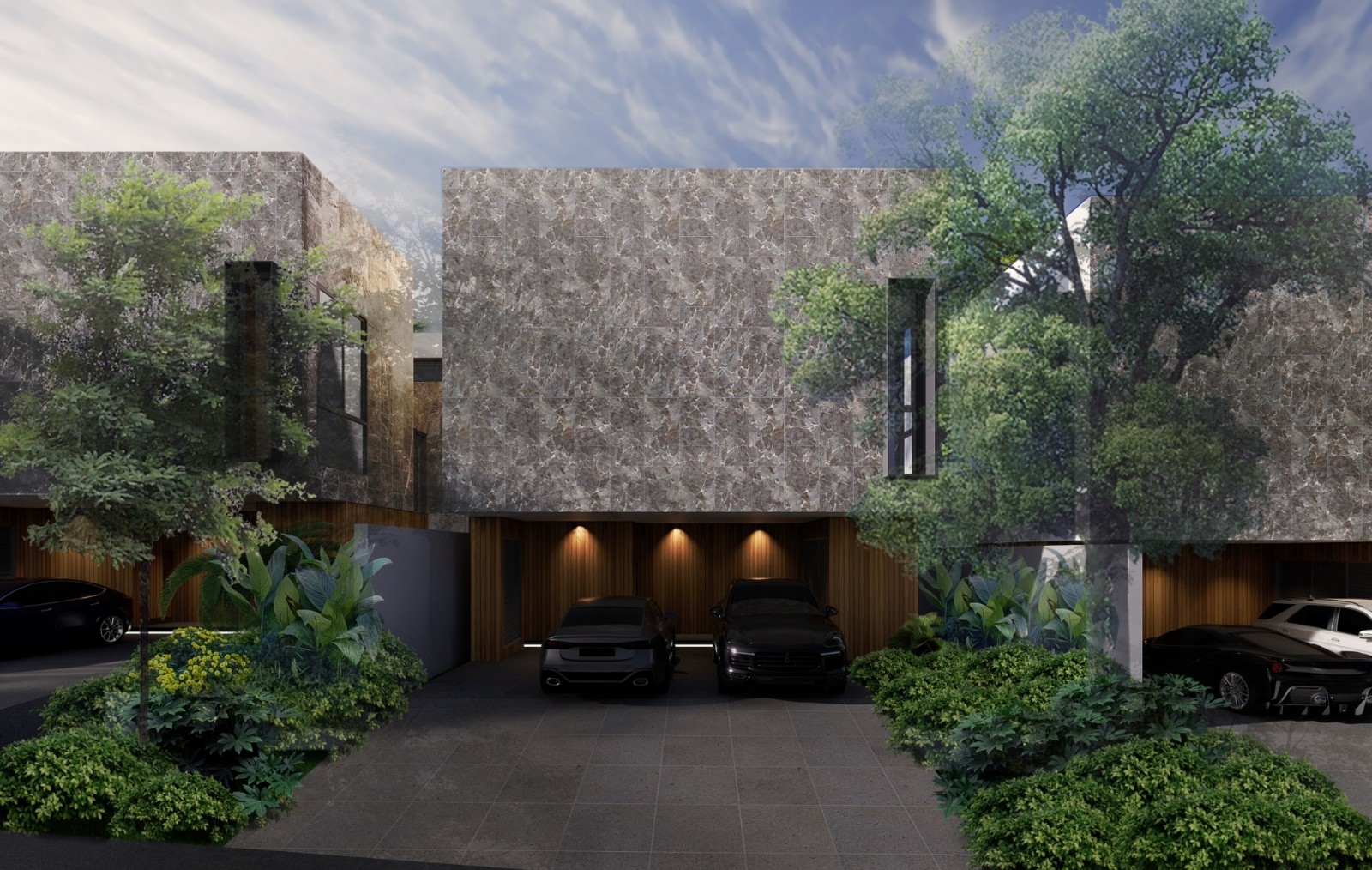 Interior view of 4 Bedroom Modern Pool Villas at Wallaya Hill, Kamala