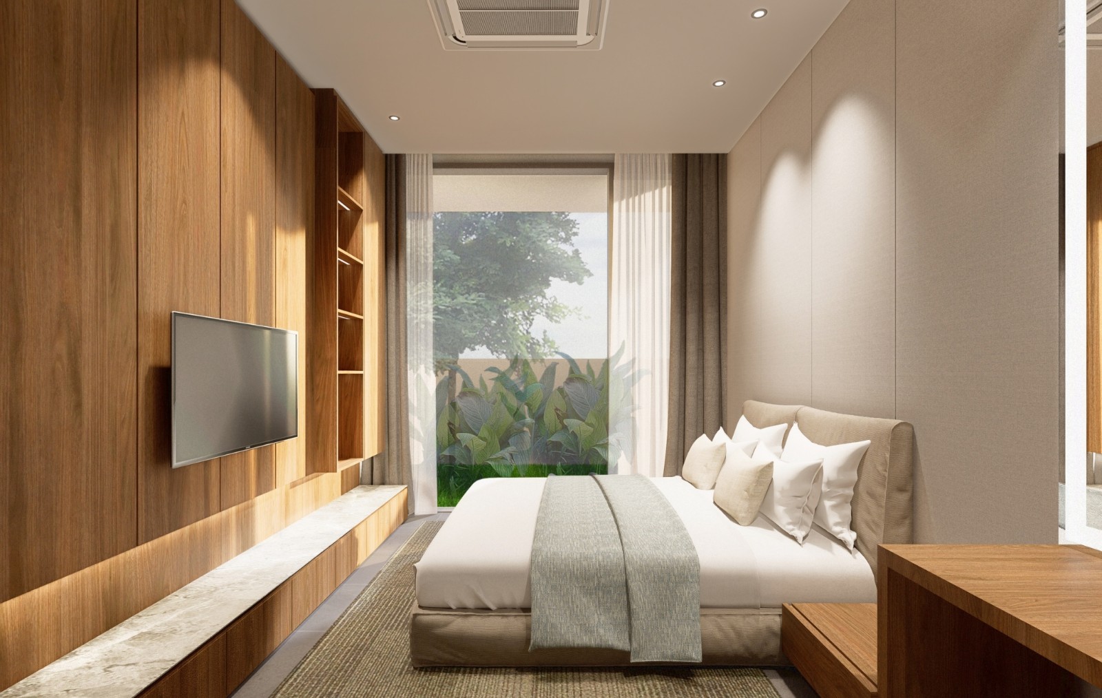 Interior view of 4 Bedroom Modern Pool Villas at Wallaya Hill, Kamala