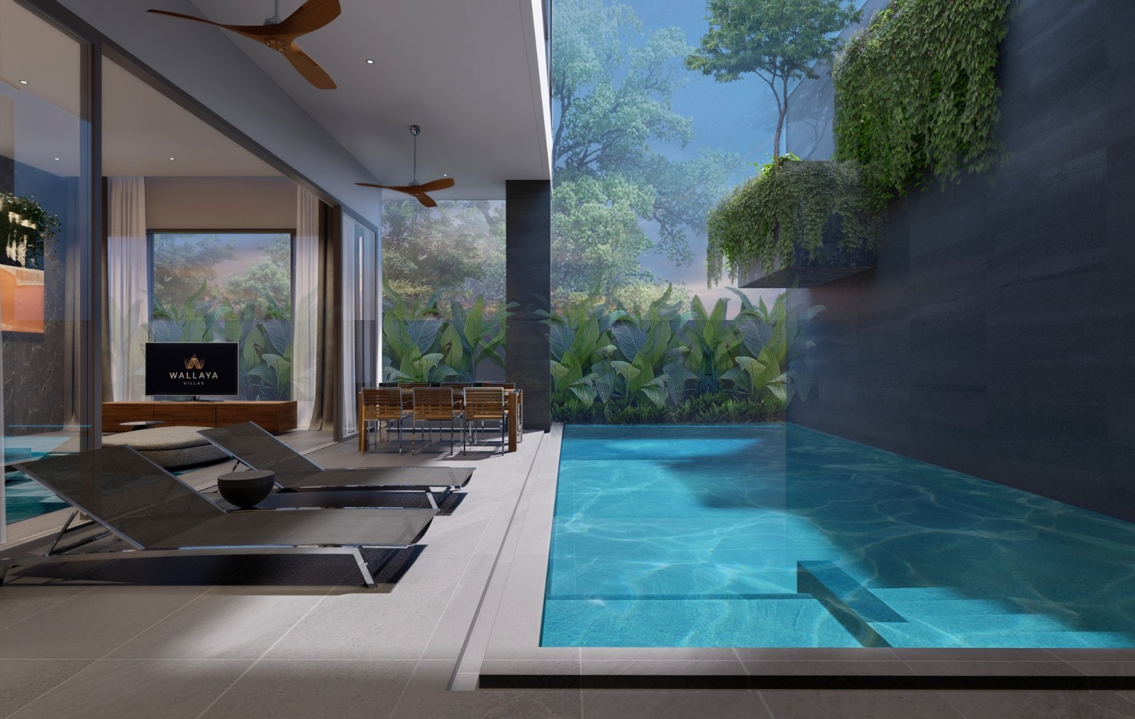 4 Bedroom Modern Pool Villas at Wallaya Hill, Kamala