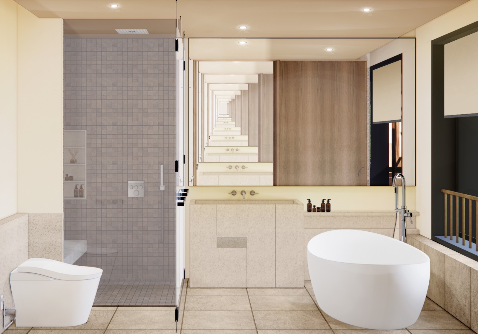 Interior view of 3 Bedroom Modern Pool Villas at The Harmony by Wallaya - Type B
