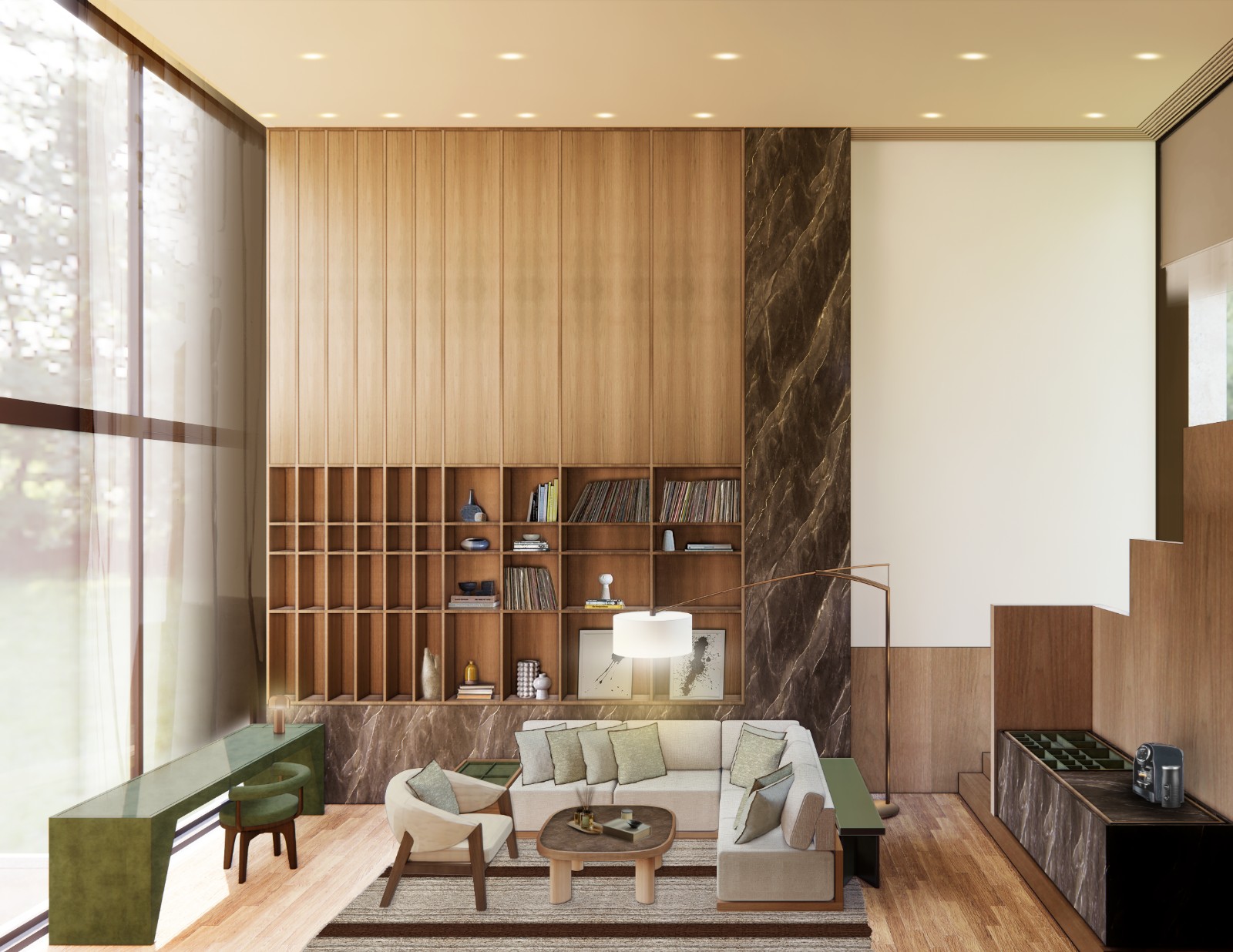 Interior view of 3 Bedroom Modern Pool Villas at The Harmony by Wallaya - Type B