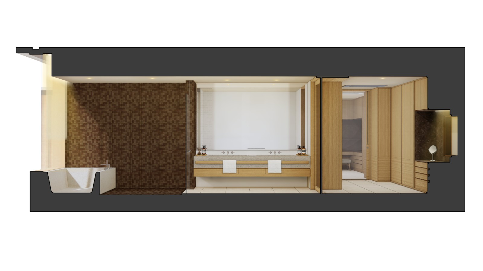 Interior view of 5 Bedroom Luxurious Pool Villas at The Harmony by Wallaya - Type A