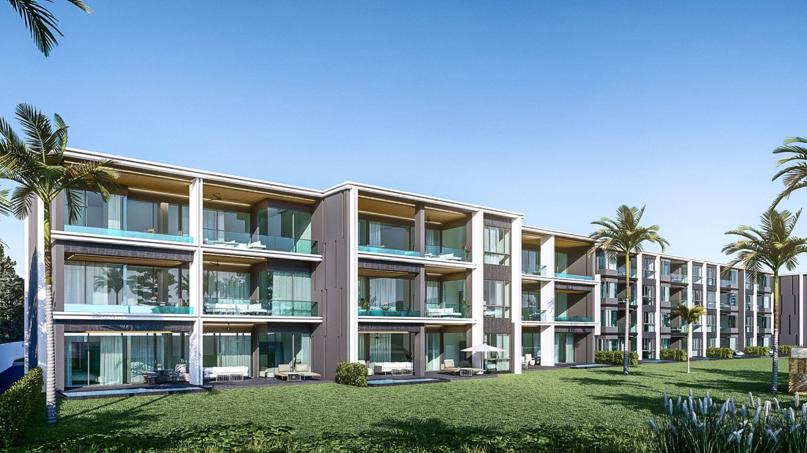Interior view of 2 Bedroom Absolute Beachfront Sea View Apartment for Sale at Maviston Mai Khao - 13% ROI!