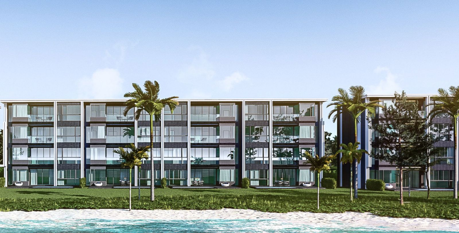 Interior view of 3 Bedroom Beachfront Sea View Condo for Sale at Maviston Mai Khao - 13% ROI!