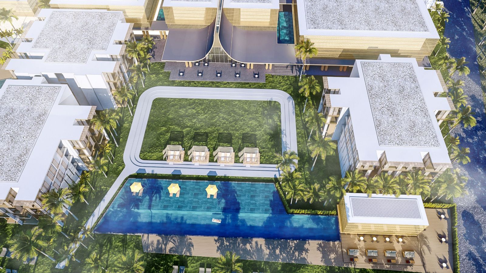 Interior view of 3 Bedroom Beachfront Sea View Condo for Sale at Maviston Mai Khao - 13% ROI!