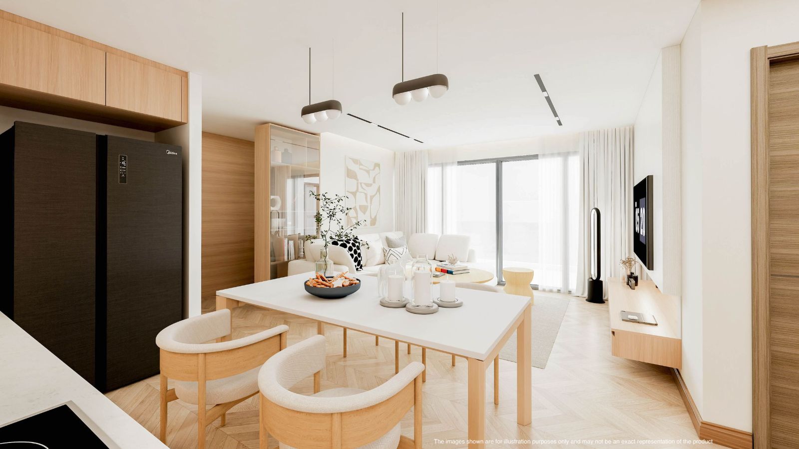 Interior view of 3 Bedroom Beachfront Sea View Condo for Sale at Maviston Mai Khao - 13% ROI!