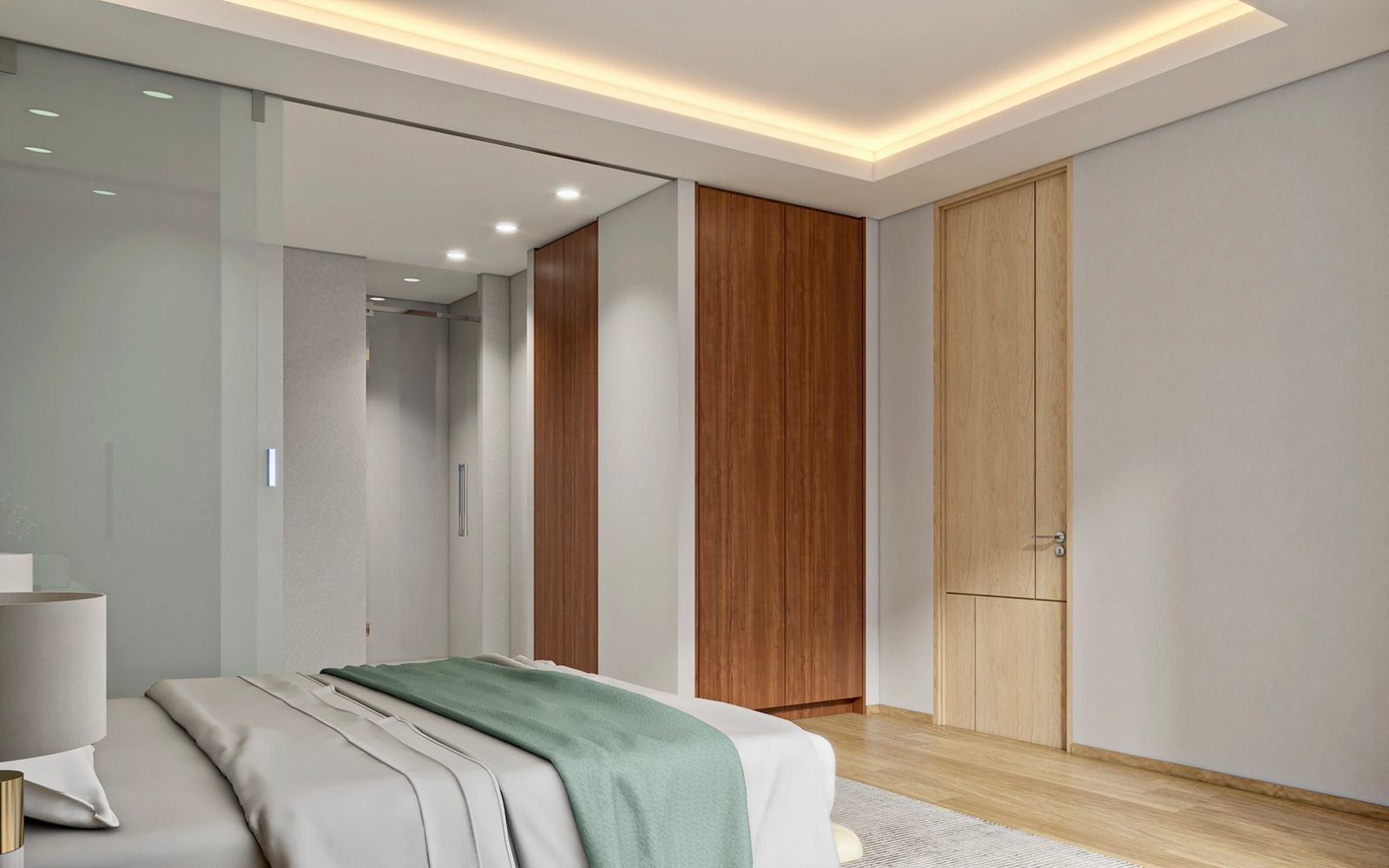 Interior view of 2 Bedroom Sea View Apartment for Sale at Bluepoint Condominium, Patong