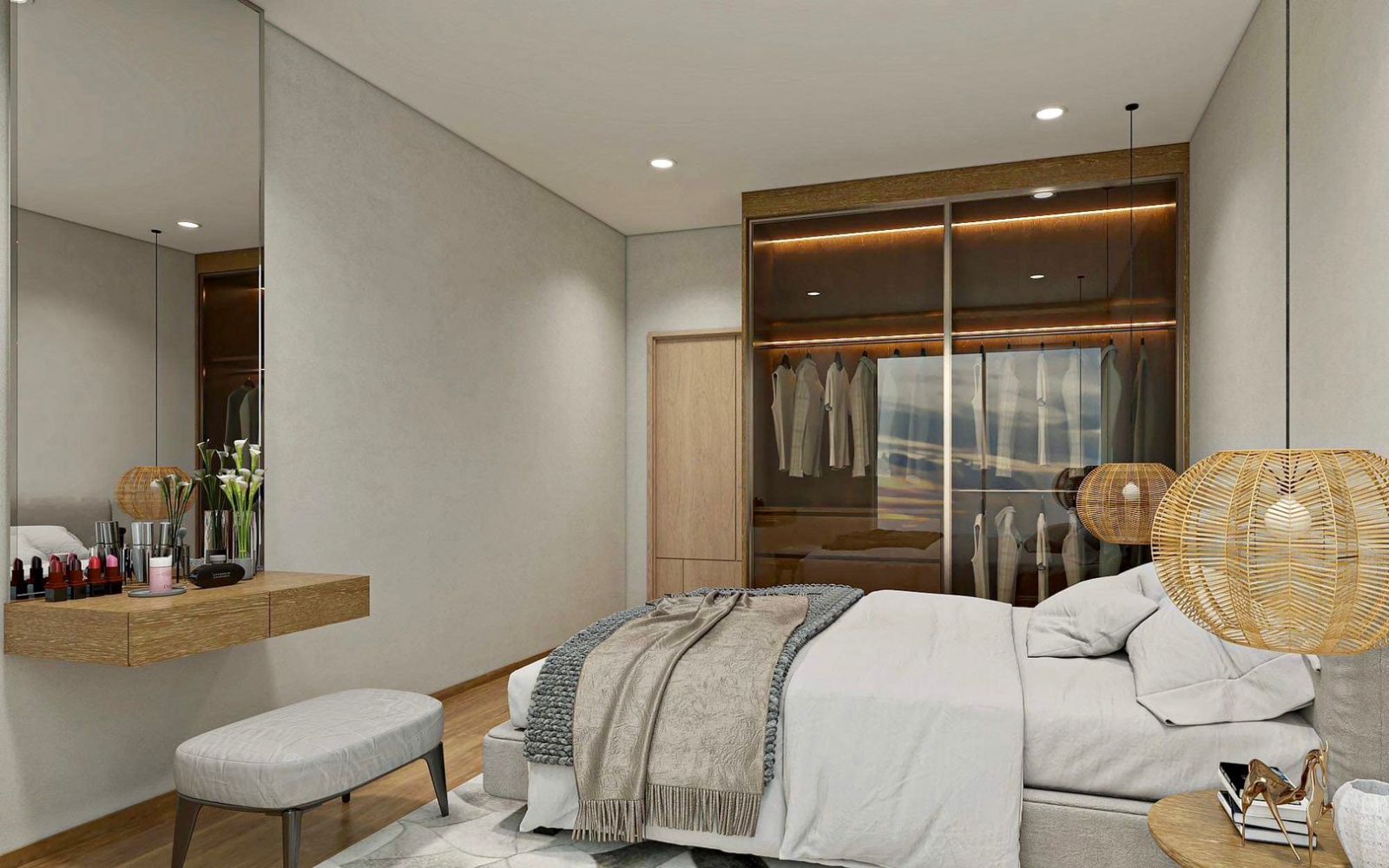 Interior view of 2 Bedroom Sea View Apartment for Sale at Bluepoint Condominium, Patong