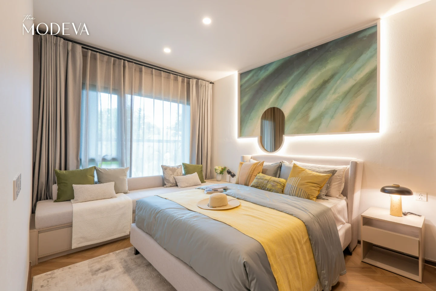 Interior view of Larger 1 Bedroom Condo for Sale at The Title Modeva - Bangtao Beach