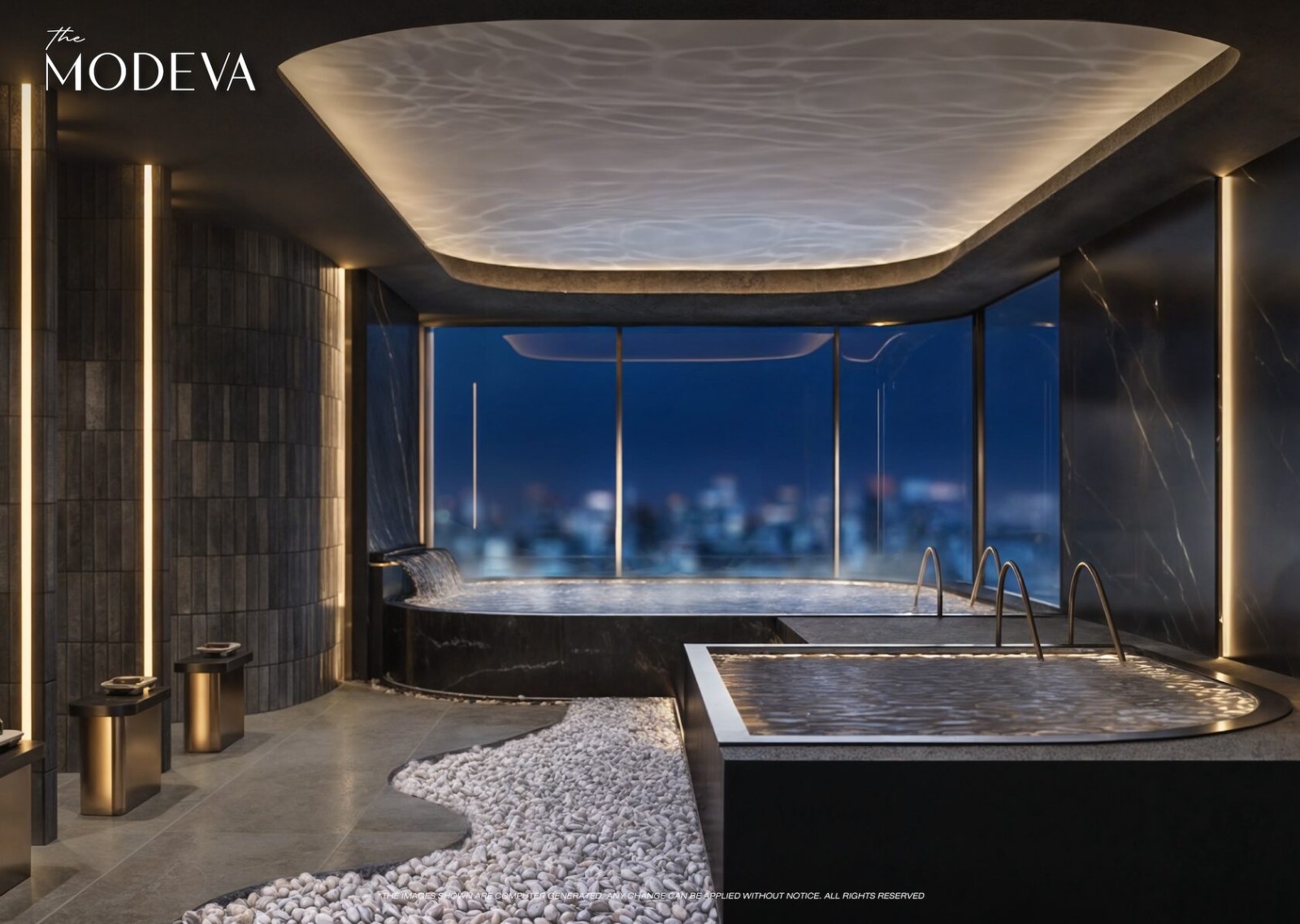 Interior view of Larger 1 Bedroom Condo for Sale at The Title Modeva - Bangtao Beach