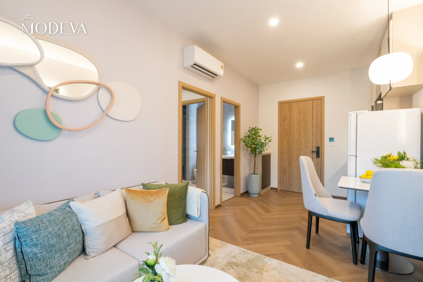 Interior view of Spacious 1 Bedroom Condo for Sale at The Title Modeva - Bangtao Beach
