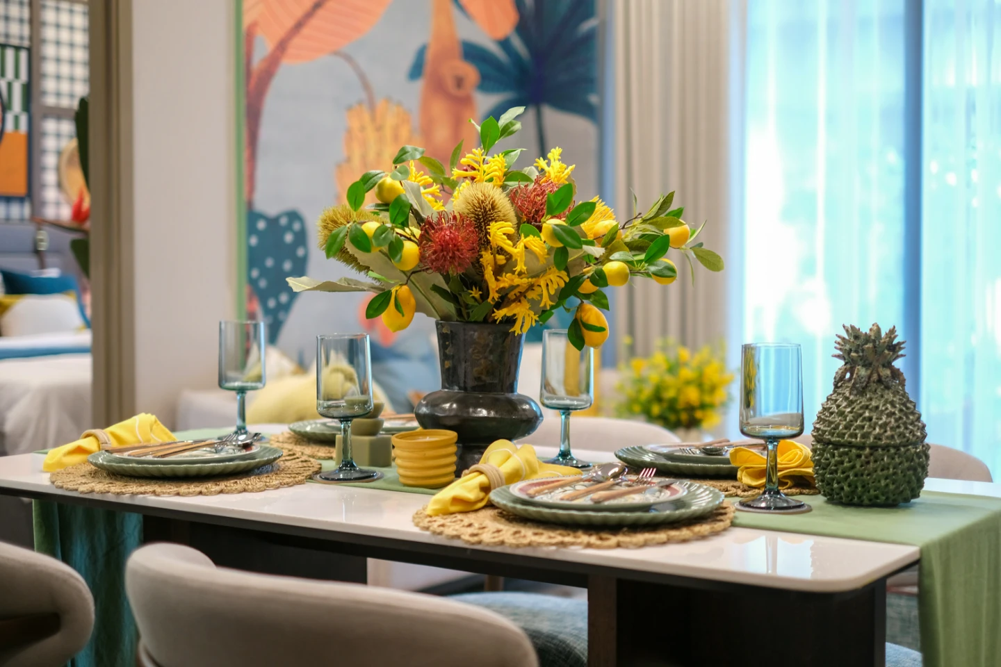 Interior view of Standard 2 Bedroom Condo for Sale at The Title Modeva - Bangtao Beach