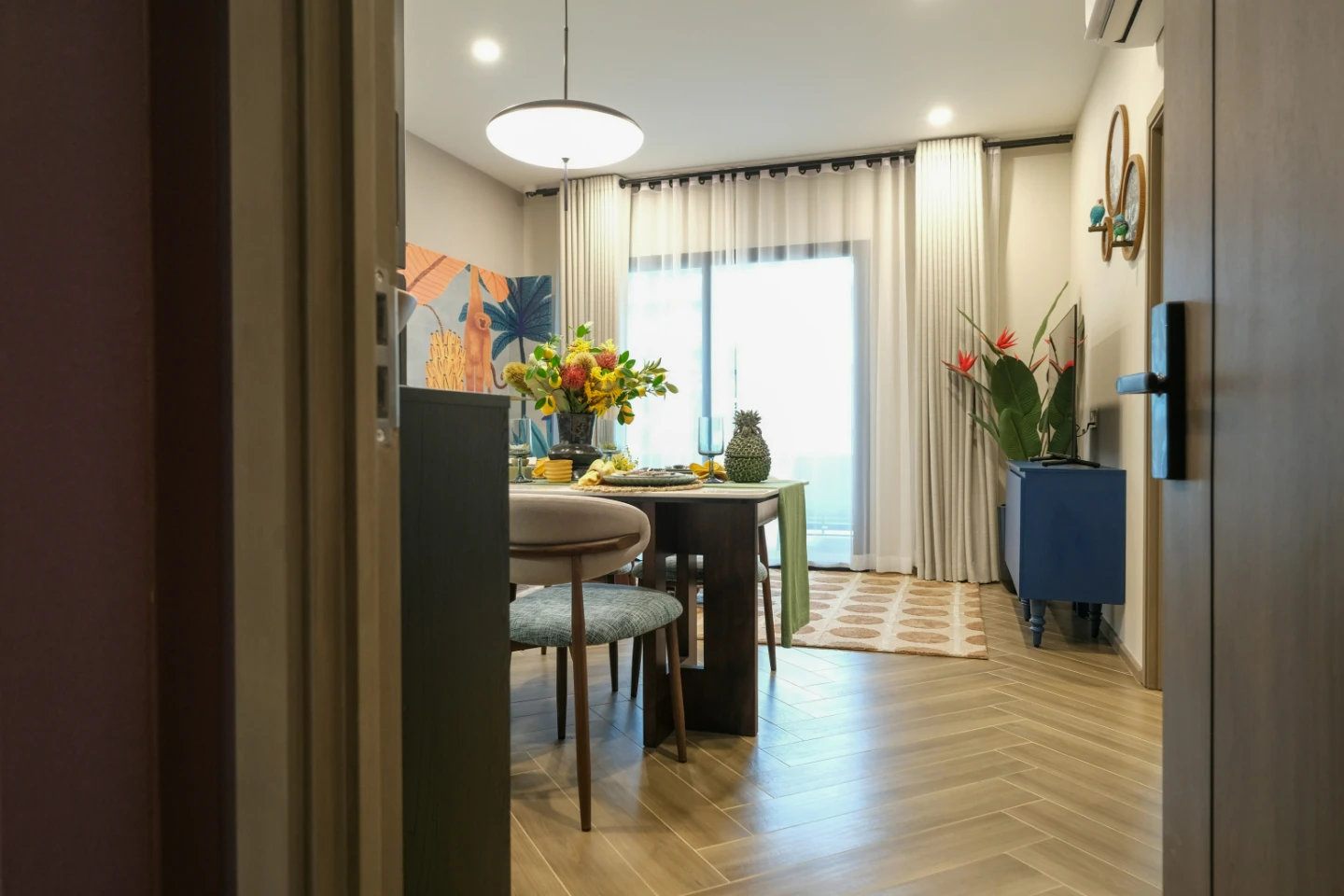 Interior view of Standard 2 Bedroom Condo for Sale at The Title Modeva - Bangtao Beach
