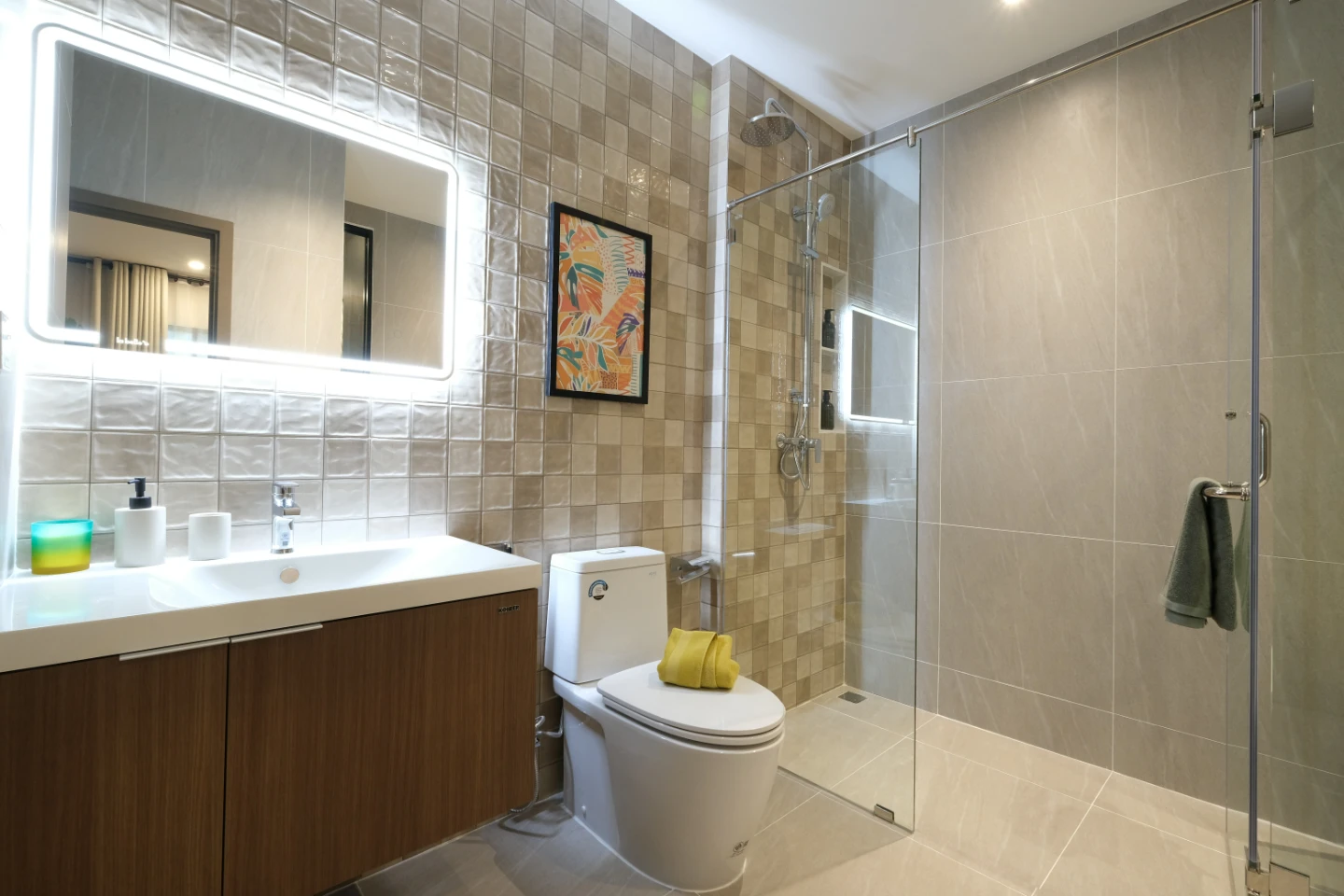 Interior view of Standard 2 Bedroom Condo for Sale at The Title Modeva - Bangtao Beach