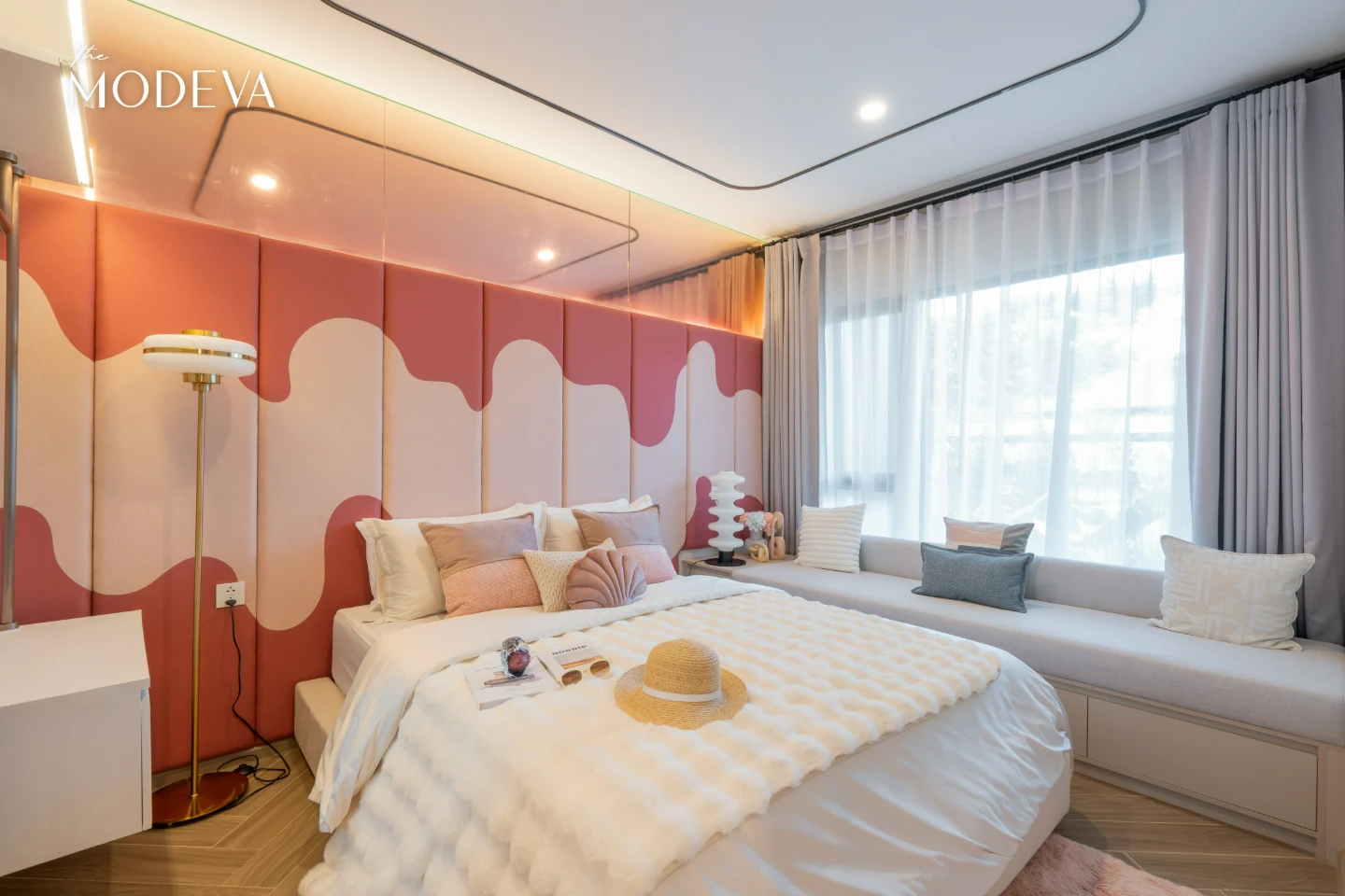 Interior view of Larger 2 Bedroom Condo for Sale at The Title Modeva - Bangtao Beach