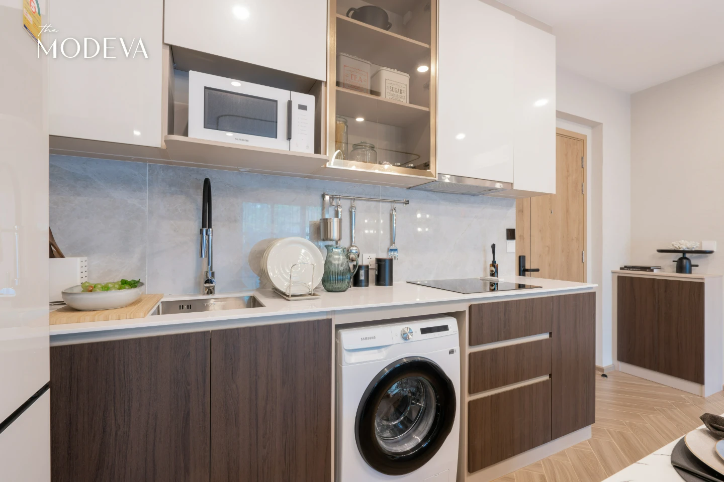 Interior view of Larger 2 Bedroom Condo for Sale at The Title Modeva - Bangtao Beach