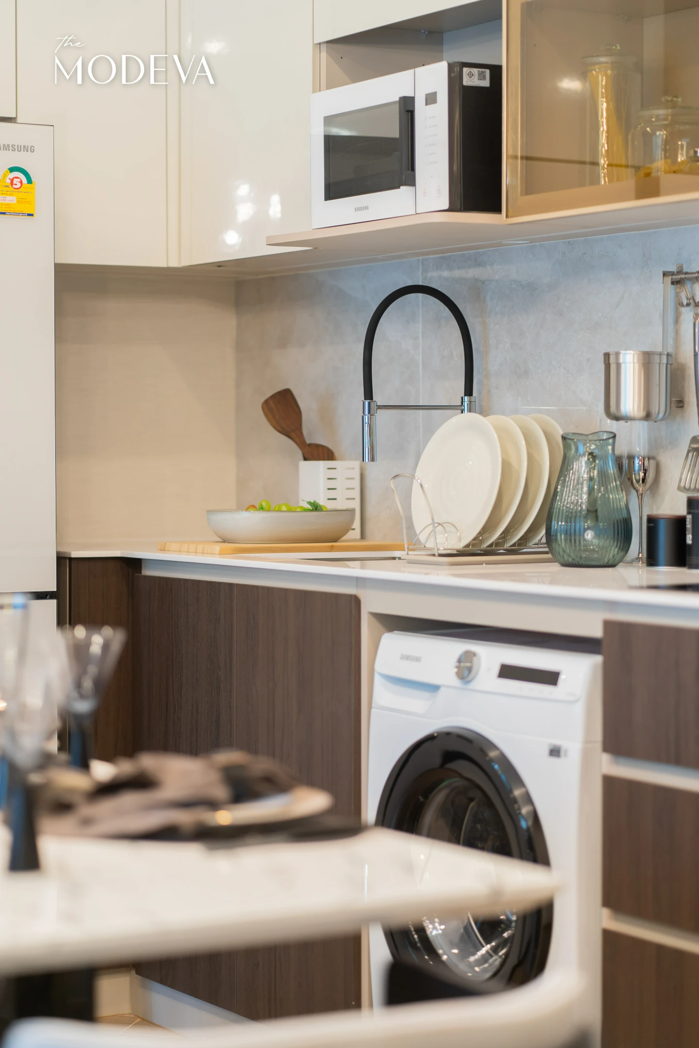 Interior view of Larger 2 Bedroom Condo for Sale at The Title Modeva - Bangtao Beach