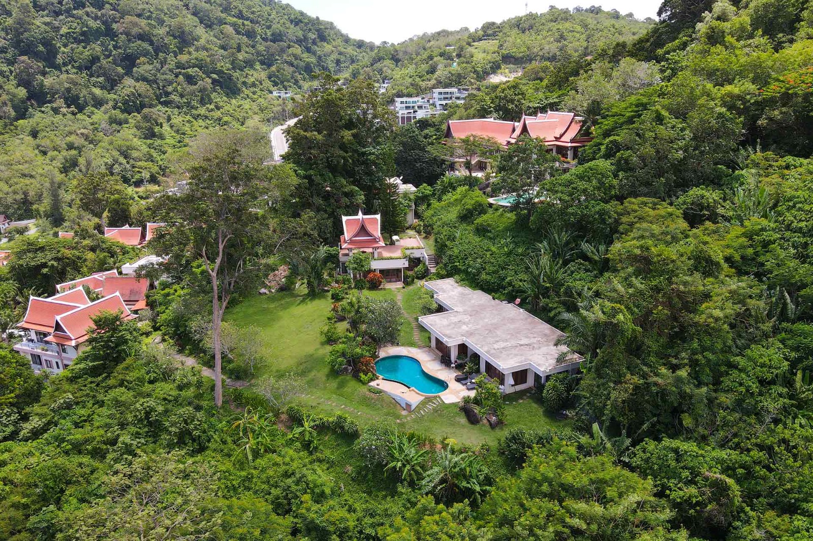 Interior view of 7 Bedroom Ocean View Estate with Massive Land Plot in Kamala
