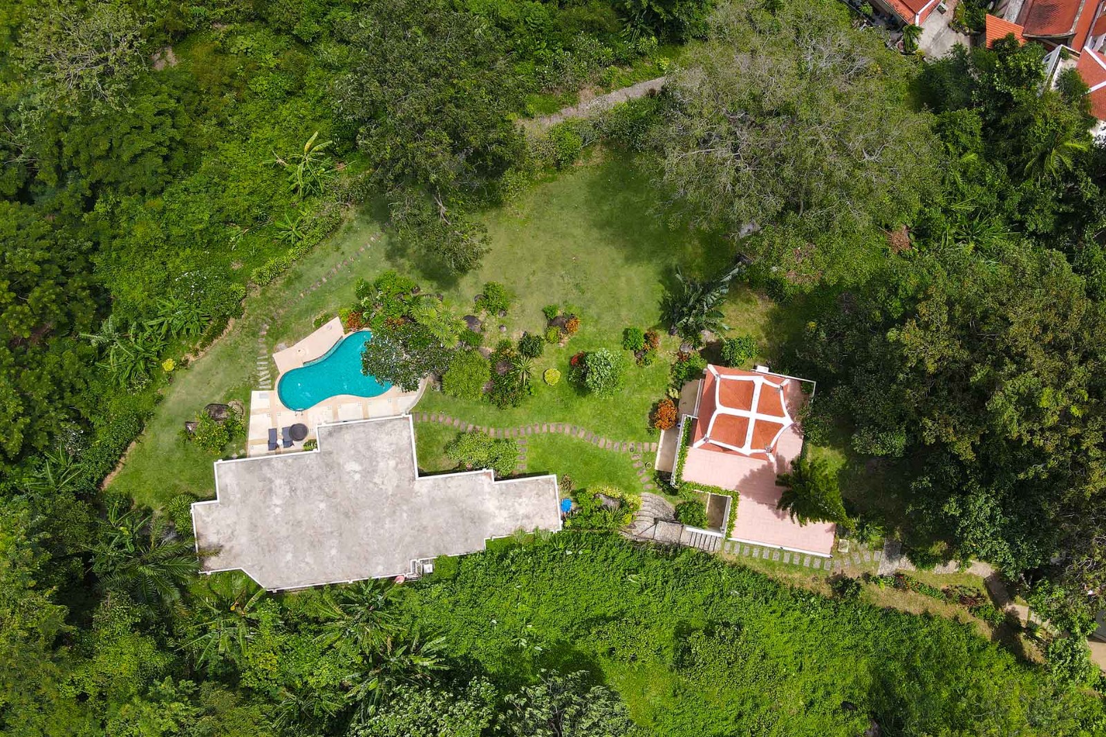 Interior view of 7 Bedroom Ocean View Estate with Massive Land Plot in Kamala