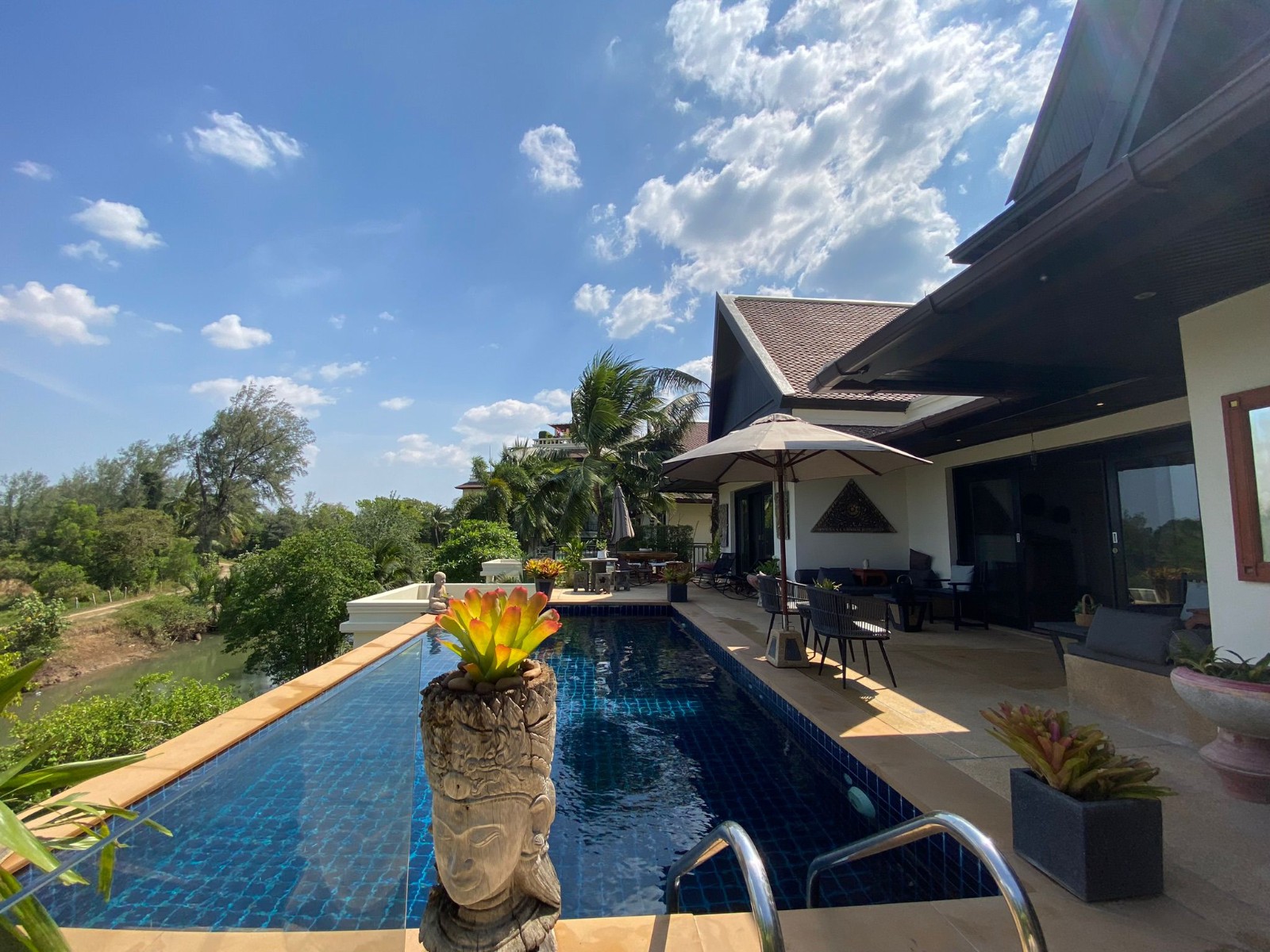 Interior view of 5-Bedroom Resale Pool Villa in Maan Tawan Luxury Villa Community on Layan Beach