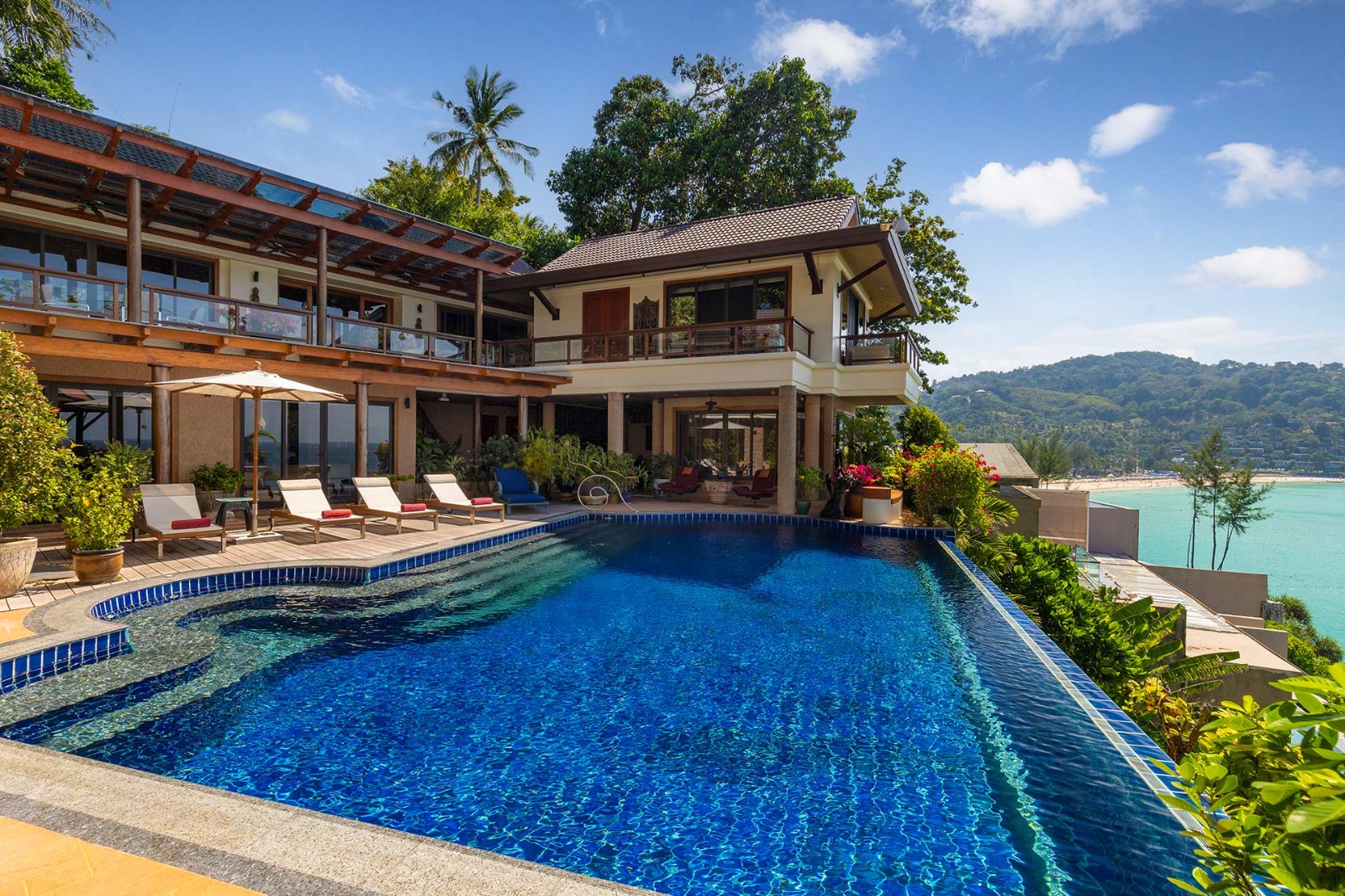 Interior view of Oceanfront 4-Bedroom Sea View Luxury Villa for Sale in Baan Kata - Walk to Kata Beach & Kata Noi Beach