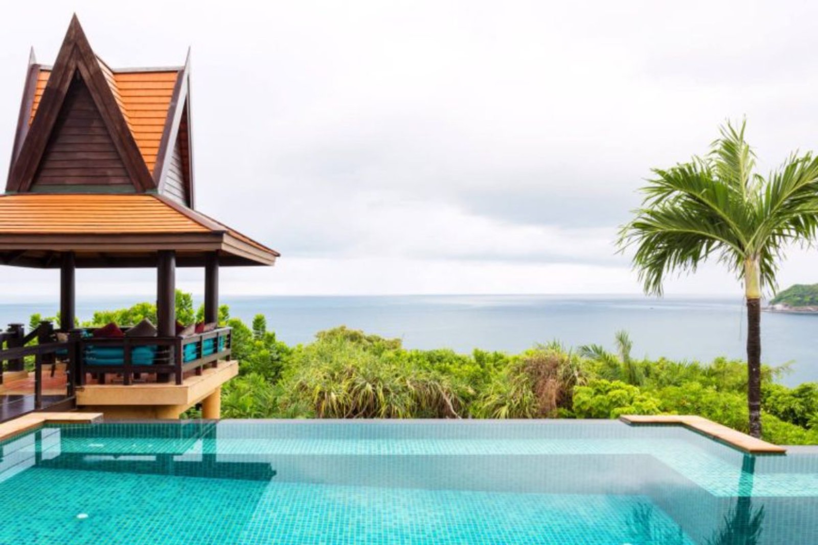 Interior view of 5 Bedroom Luxury Pool Villa with Panoramic Sea Views for Sale - Kata Beach Phuket