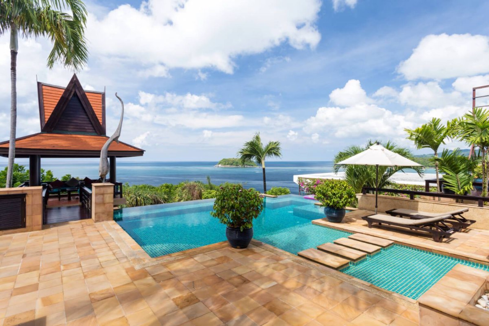 Interior view of 5 Bedroom Luxury Pool Villa with Panoramic Sea Views for Sale - Kata Beach Phuket
